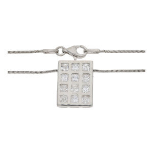 JuwelmaLux Halskette mit Anhänger 925/000 Sterling Silber JL30-05-2689