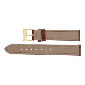 Festina Uhrenband F16479/2LB Leder braun mit Croco Muster
