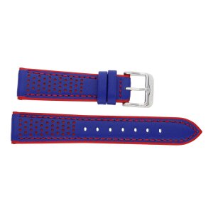 Festina Uhrenband F20458/2LB Leder rot und blau