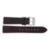 Festina Uhrenband F20458/3LB Leder schwarz und rot