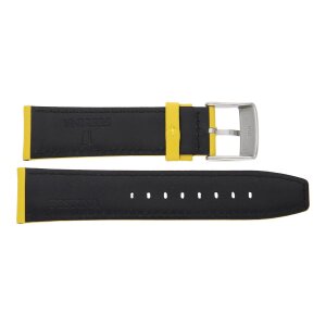 Festina Uhrenband F20339/3LB Leder gelb mit grauer Naht
