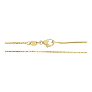 JuwelmaLux Halskette 585/000 (14 Karat) Gold Schlange...