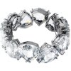 Swarovski Millenia Armband 5599194 Kristall im Trilliant-Schliff, Weiss, Rhodiniert