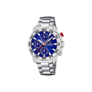 Festina Kinder Uhr F20457/2 Chronograph Edelstahl
