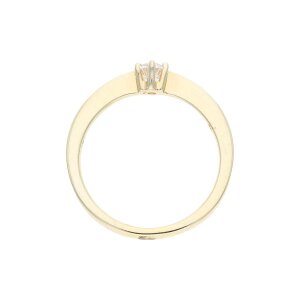JuwelmaLux Ring 925/000 Sterling Silber vergoldet mit...