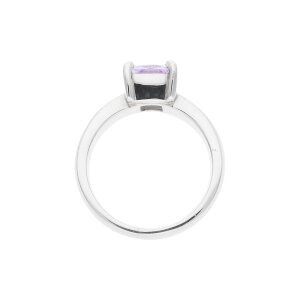JuwelmaLux Ring 925/000 Sterling Silber mit synth...