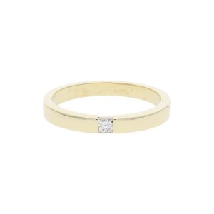 JuwelmaLux Ring 585/000 (14 Karat) Gold mit Diamant im...