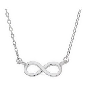 JuwelmaLux Halskette Sterling Silber mit Infinity...