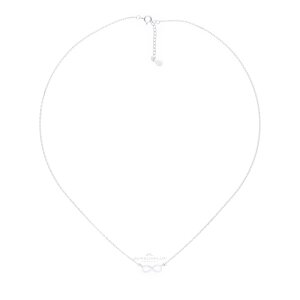 JuwelmaLux Halskette Sterling Silber mit Infinity JL16-05-0123