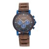LAiMER Herren Uhr 0138 Ivo Nussholz Chronograph
