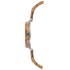 LAiMER Damen Uhr 0116 Greta Zebranoholz Vegan