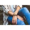 LAiMER Damen Uhr 0116 Greta Zebranoholz Vegan