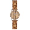 LAiMER Damen Uhr 0116 Greta Zebranoholz Vegan