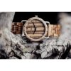 LAiMER Damen Uhr 0116 Greta Zebranoholz Vegan