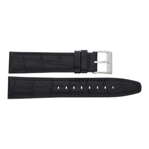 Festina Uhrenband F20012-LB Leder schwarz mit Croco Muster