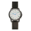 Fossil Herren Uhr FS4921 Chronograph Leder, Edelstahl