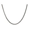 JuwelmaLux Halskette 925/000 Sterling Silber geschwärzt Anker JL18-05-0383