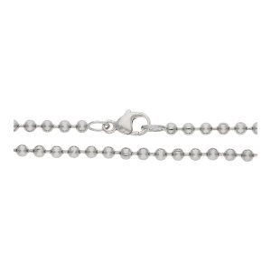 JuwelmaLux Kugel Halskette Edelstahl JL30-05-3036