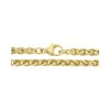 JuwelmaLux Halskette 585/000 (14 Karat) Gold Zopf JL30-05-3067