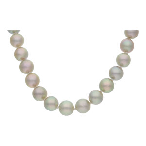 JuwelmaLux Perlenkette 925/000 Sterling Silber Akoya...
