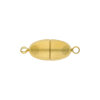 JuwelmaLux Magnetschließe Edelstahl vergoldet für Perlenketten- & Armbänder JL28-09-0100
