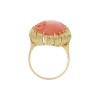 Ring 750/000 (18 Karat) Gold Koralle getragen 25320828