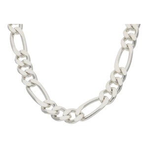 JuwelmaLux Figaro Halskette 925/000 Sterling Silber...
