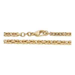 Königskette 585/000 (14 Karat) Gold getragen 25320785