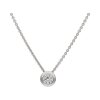 JuwelmaLux Collier 585/000 (14 Karat) Weißgold mit Brillant JL30-05-3024