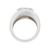 JuwelmaLux Ring 925/000 Sterling Silber mit Rauchtopas JL24-07-0079