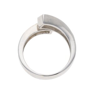 JuwelmaLux Ring 925/000 Sterling Silber mit synth Zirkonia JL30-07-3120