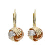 JuwelmaLux Tricolor Ohrringe für Damen 585 Gold  JL25-06-0161