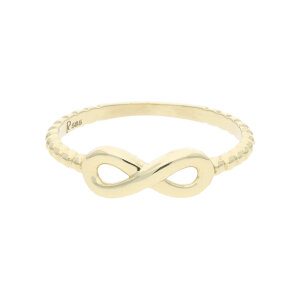 JuwelmaLux Infinity Ring 585 Gold JL25-07-0166