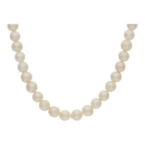 JuwelmaLux Perlenkette Akoya- Zuchtperlen 585/000 Gold...