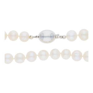 JuwelmaLux Perlenkette Süßwasser- Zuchtperlen...