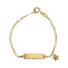 JuwelmaLux Kinder Gravur Armband 585/000 (14 Karat) Gold JL11-03-0089