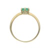 JuwelmaLux Ring 333/000 (8 Karat) Gold mit Smaragd JL39-07-0636