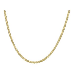 JuwelmaLux Halskette 585/000 (14 Karat) Gold Zopf JL15-05-0154