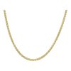 JuwelmaLux Halskette 585/000 (14 Karat) Gold Zopf JL15-05-0154