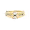 JuwelmaLux Ring 585/000 (14 Karat) Gold und Weißgold mit Brillanten JL30-07-3195