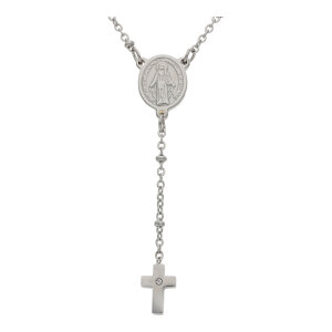JuwelmaLux Collier Madonna Edelstahl JL45-05-0026