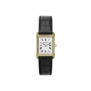 Michel Herbelin Damen Uhr 17478/P08 Art Deco Rindsleder...