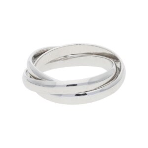 JuwelmaLux Trinity Ring 925/000 Sterling Silber...