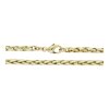 JuwelmaLux Halskette 585/000 (14 Karat) Gold Zopf JL30-05-3242