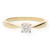JuwelmaLux Ring 750/000 (18 Karat) Gold mit Brillant JL10-07-0099