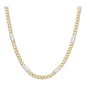 JuwelmaLux Halskette 585/000 (14 Karat) Gold und...