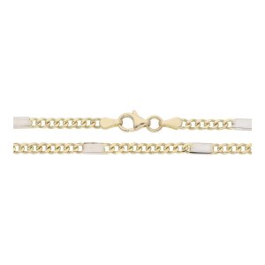 JuwelmaLux Halskette 585/000 (14 Karat) Gold und...