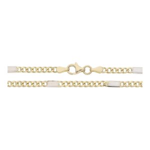 JuwelmaLux Halskette 585/000 (14 Karat) Gold und...