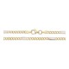 JuwelmaLux Halskette 585/000 (14 Karat) Gold und Weißgold Fantasie JL34-05-0043