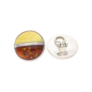 Ohrclips Silber 925 Bernstein JL47-06-0092 JuwelmaLux